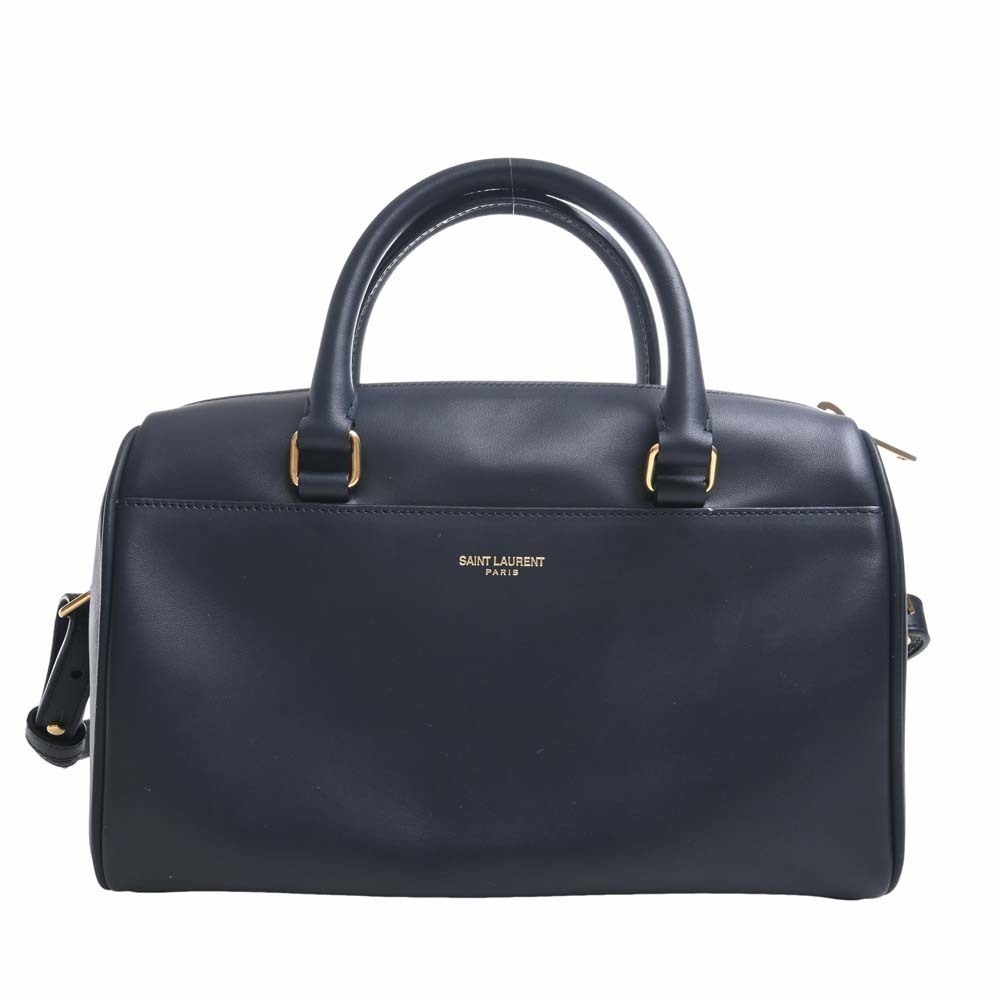 Saint Laurent Baby Duffle Boston Bag Navy